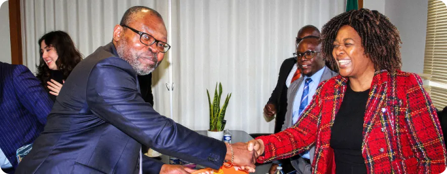 Séance préparatoire avec l'ambassade de la République de Zambie