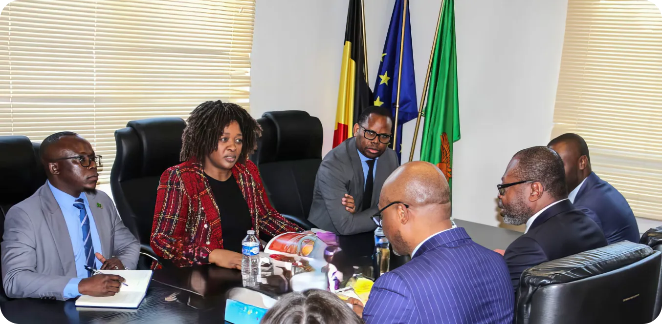 Séance préparatoire avec l'ambassade de la République de Zambie