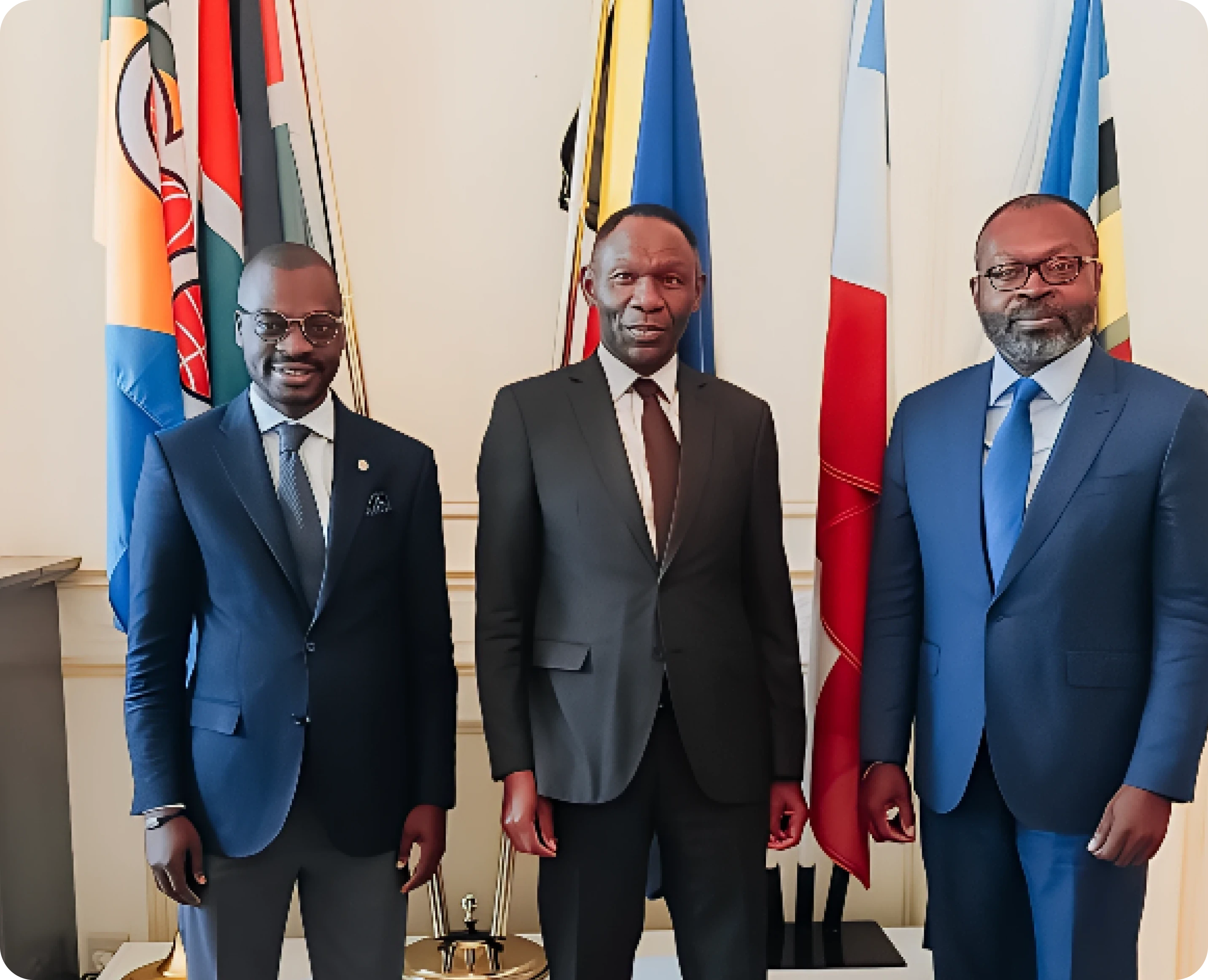 Adébissi Djogan avec Bitango Ndemo